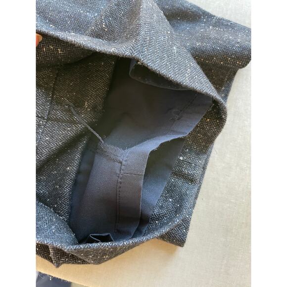 Talbots Windsor Womens Tweed Dress Pants Straight Wide Leg Careerwear Size 4 - Picture 7 of 10